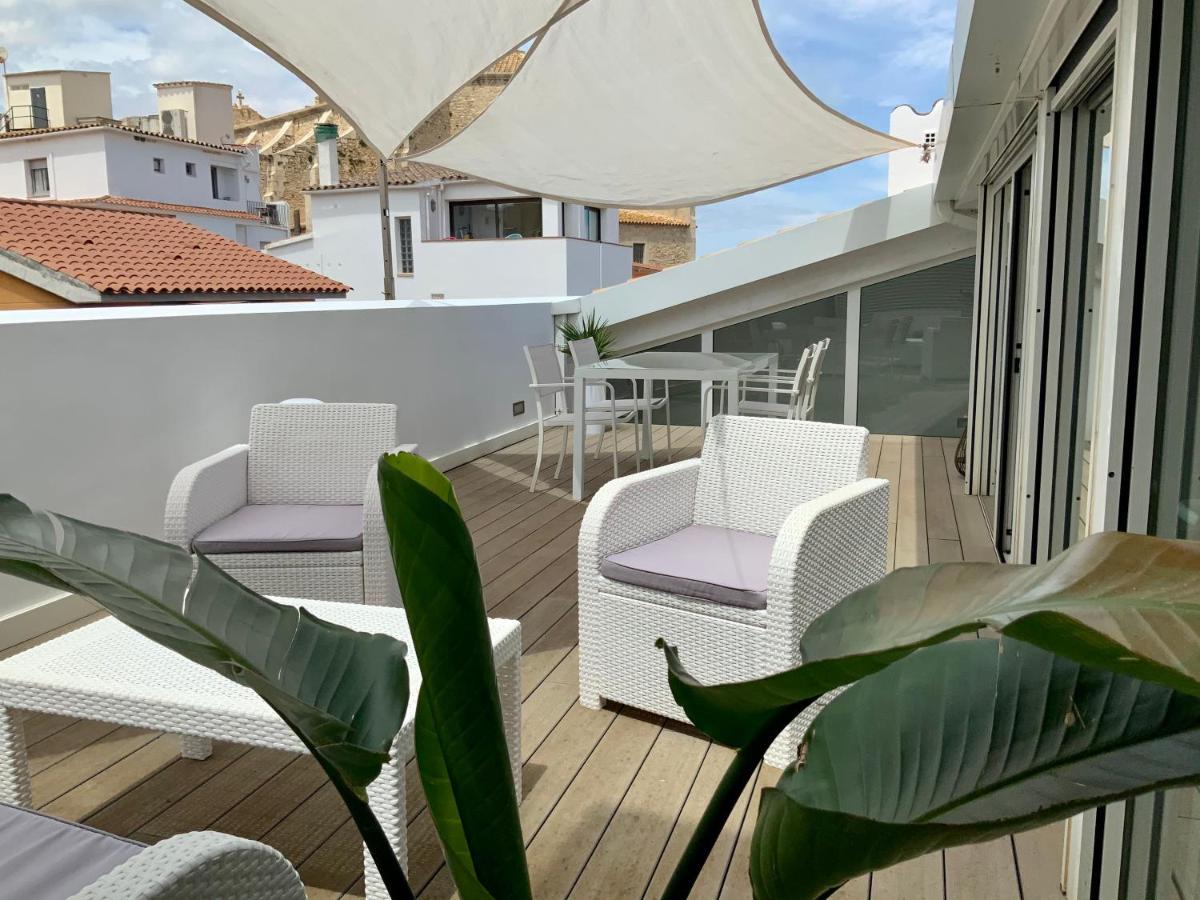 Duplex Can Quim, Terrace Boutique Apartment L' Escala Eksteriør billede