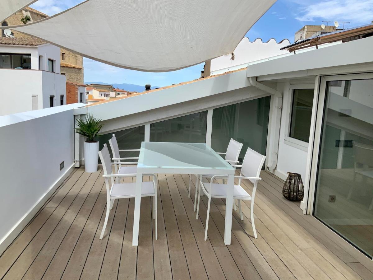 Duplex Can Quim, Terrace Boutique Apartment L' Escala Eksteriør billede